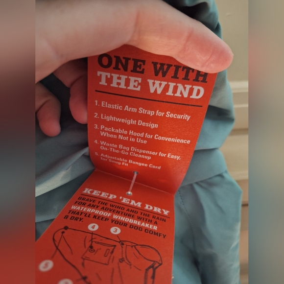 Arcadia Trail Waterproof Windbreaker Jacket For Dogs Size XL - Picture 7 of 10